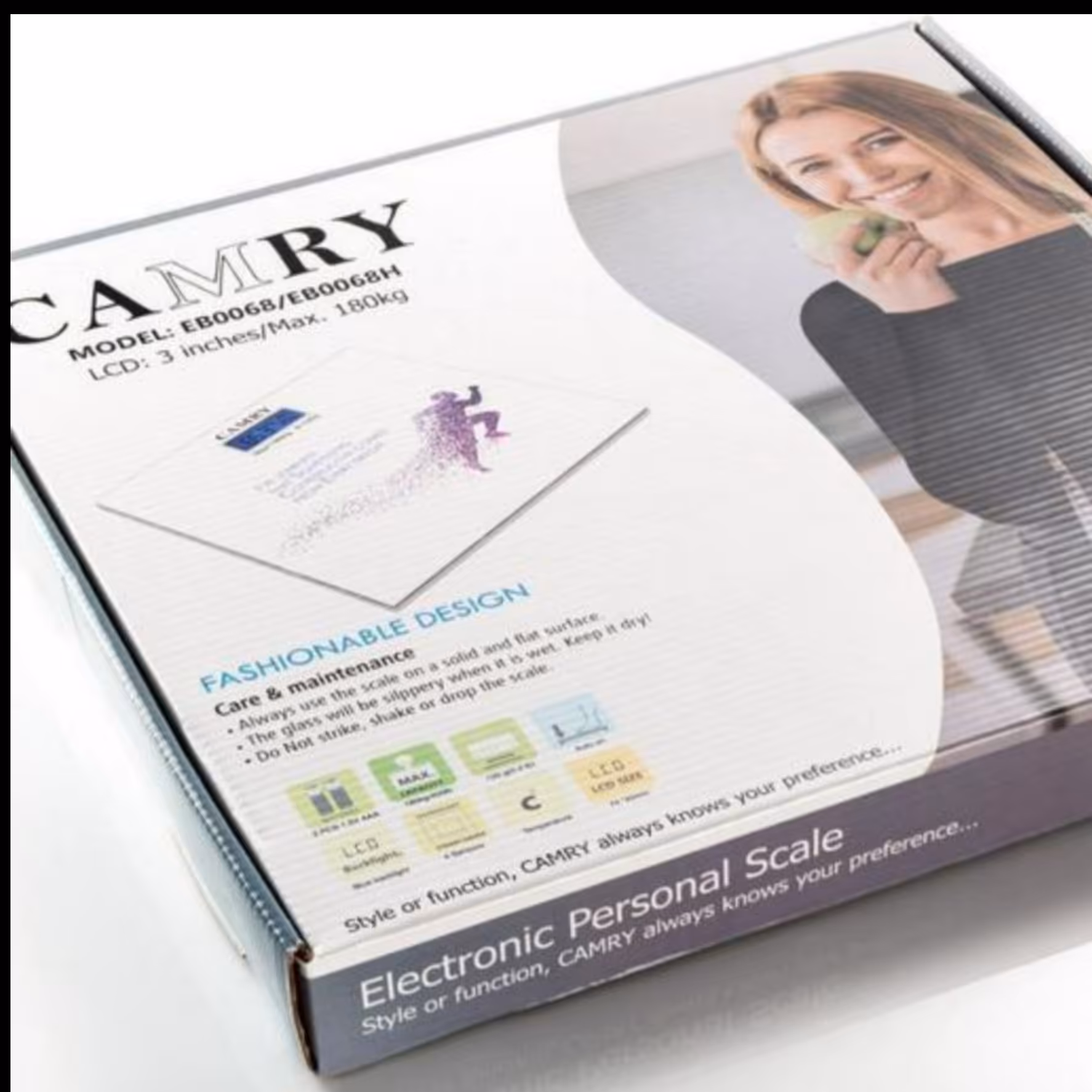 ترازو دیجیتال کمری eb0068