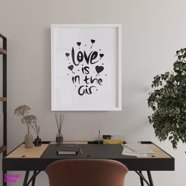 تابلو مدل نوشته انگلیسی طرح LOVE کد 322