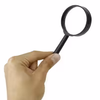 ذره بین Glass Straight-Shank 40mm

