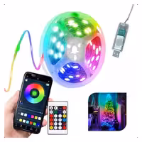 ریسه هوشمند فول کالر RGB اپلیکیشن دار USB ده متری