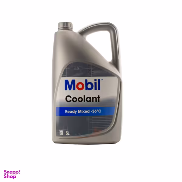 کولانت ضدیخ آبی موبیل مدل Extra Ready Mixed حجم 5 لیتر