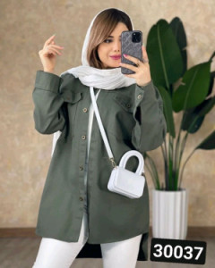 مانتو اسپرت زنانه کتان