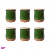 ظرف دیزی سفالی کد 1 بسته 6 عددی