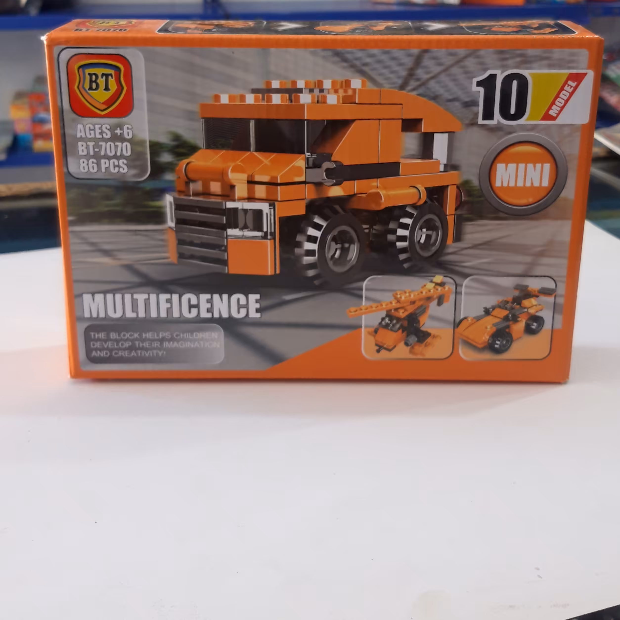 بازی فکری لگو   10 مدل کوچک  بی تی