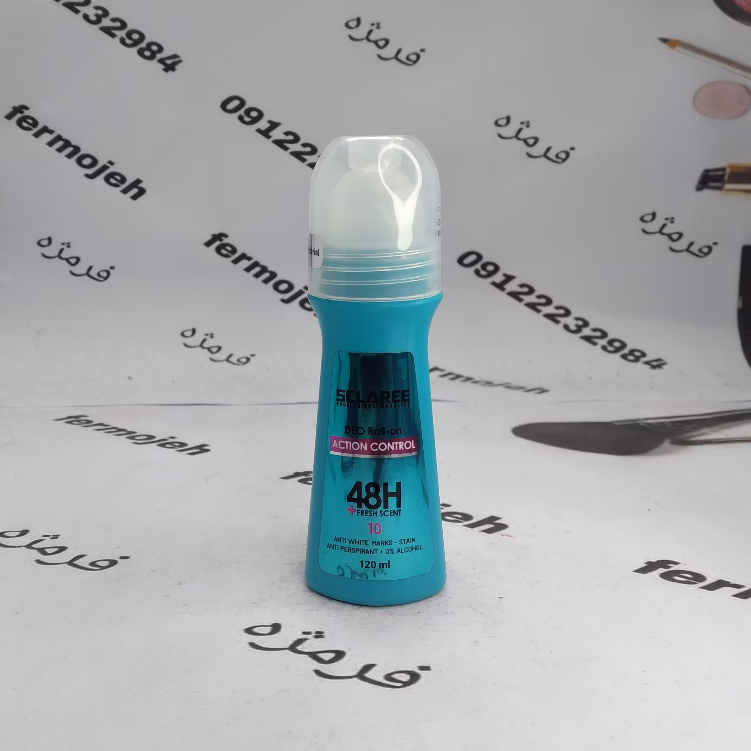 مام رول ضد تعریق اسکلاره مدل فسفری Phosphor حجم 120 میلی لیتر