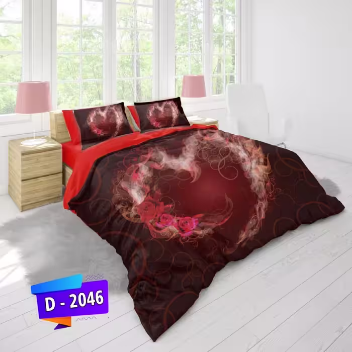 سرویس روتختی لمان کد 2046 دونفره 6 تکه