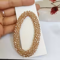 دستبند مهره کریستال بسیار شیک و براق وارداتی دستبند مهره ای به قیمت عمده دستبند دخترانه و زنانه دستبند خاص