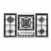 اجاق گاز صفحه ای استیل البرز مدل S-5960i