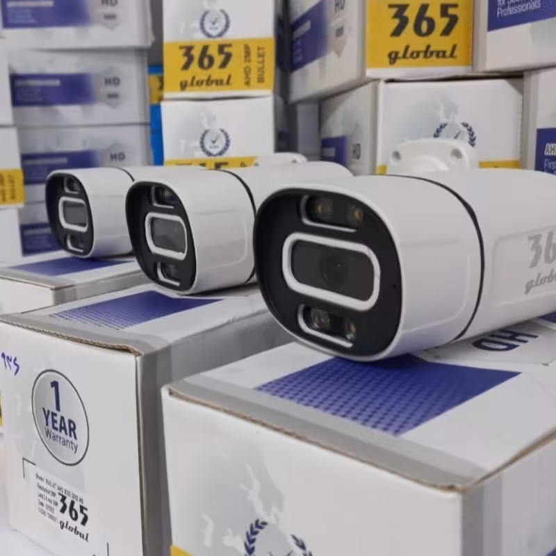 پکیج دوربین مدار بسته دوربین دید در شب رنگی3مگا پیکسل