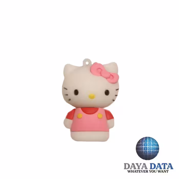 فلش مموری فانتزی دایا دیتا کیتی مدلPC1032-59 ظرفیت32GB-USB2 رنگ صورتی