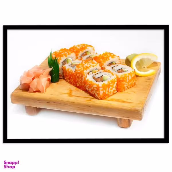 تابلو بکلیت طرح بشقاب سوشی مدل B-s443
