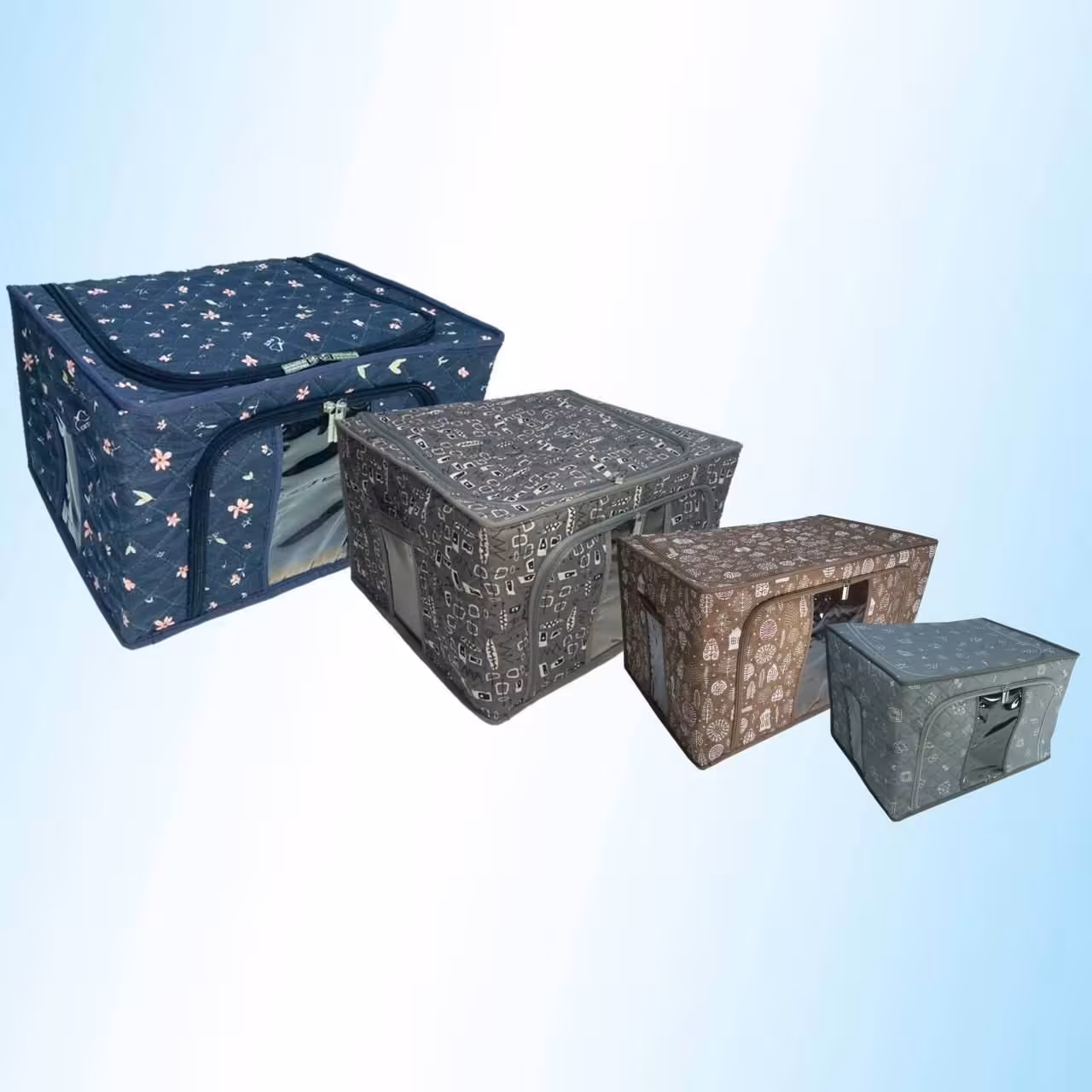  باکس تاشو سایز سه کاراتکس
طول  61 سانت
عرض 41 سانت
ارتفاع 34 سانت
حجم 85 لیتر