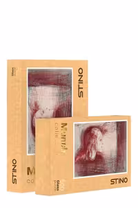 پازل شیشه ای 500 قطعه طرح مونک کد 102