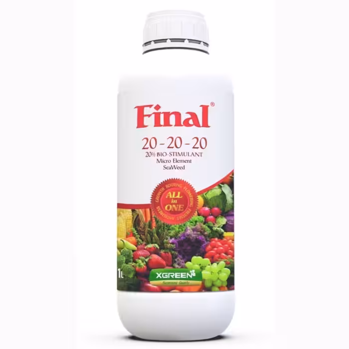 کود مایع 20-20-20 فینال ایکس گرین ( 1 لیتری )
