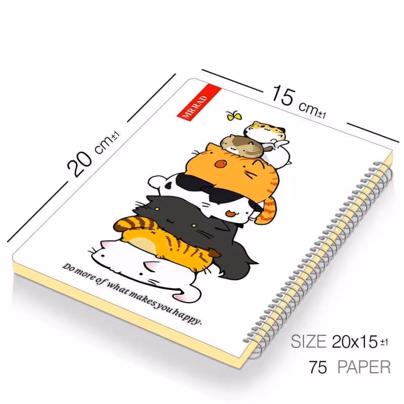 دفتر برنامه ریزی مستر راد طرح جدید گربه فانتزی مدل پالت کد cat kawaii-1585