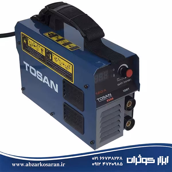 اینورتر جوشکاری 160 آمپر تک فاز Tosan مدل 1416I