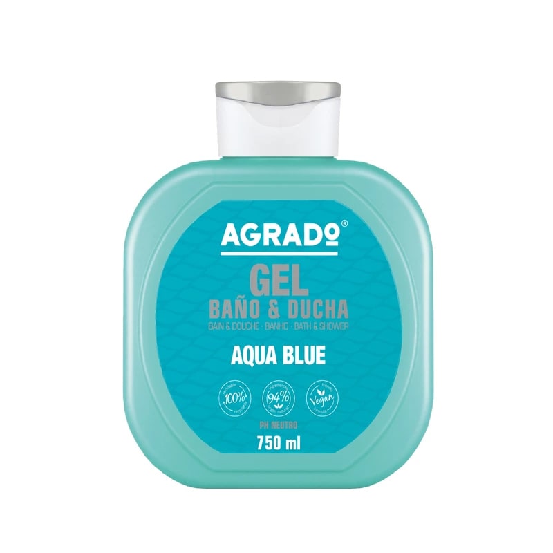 شامپو بدن آگرادو مدل 750ml-Aqua Blue