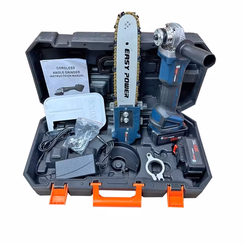 مینی فرز شارژی ایزی پاور به همراه تبدیل اره اتومات مدل EP 6100 C