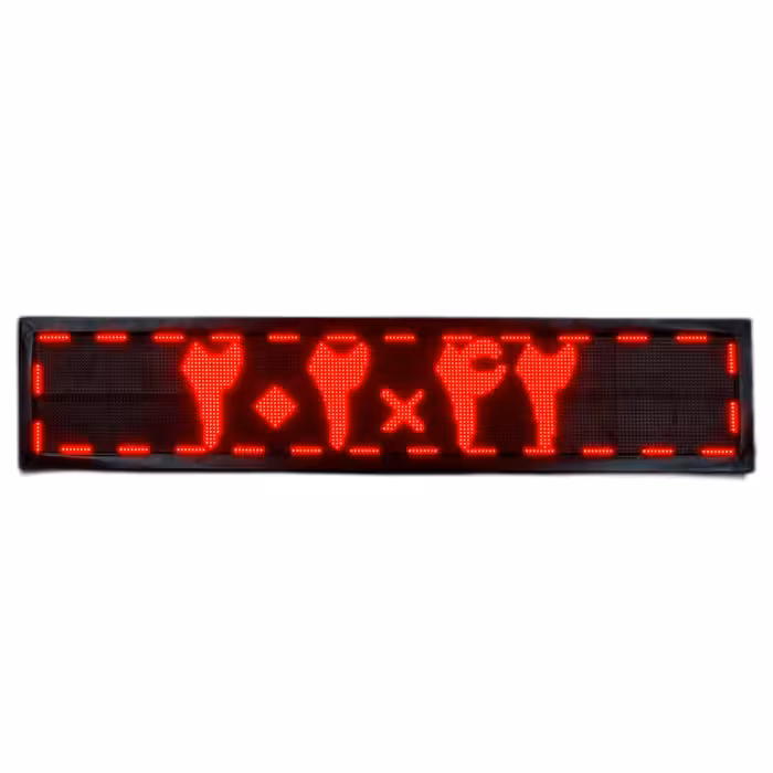 تابلو روان ال ای دی شهر LED سایز 202 در 42