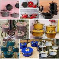 سرویس قابلمه neva 8پارچه دررنگهای متنوع و زیبا 