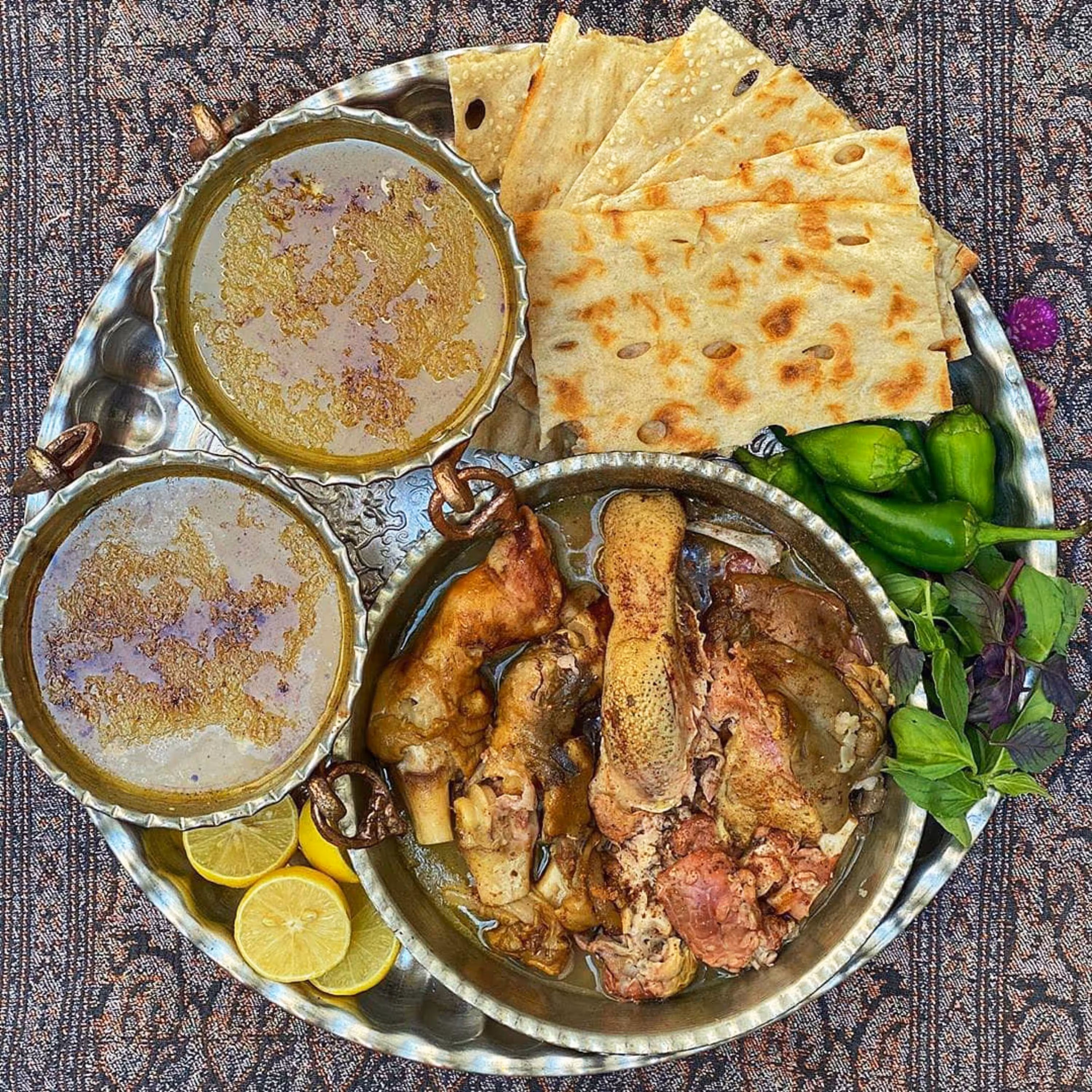 ادویه کله پاچه در بسته بندی 200 گرمی