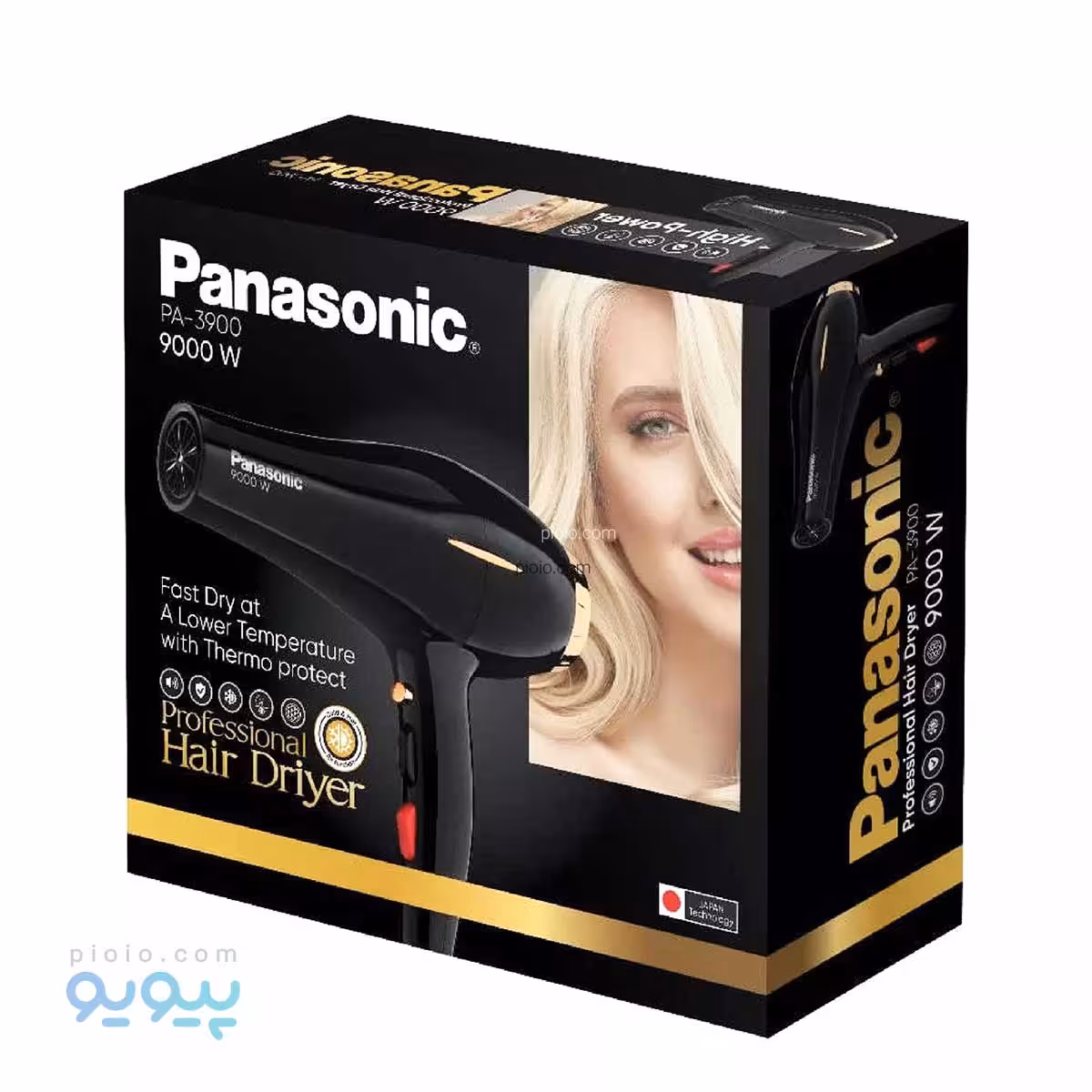 سشوار طرح PANASONIC کد PA-3900 تک و عمده