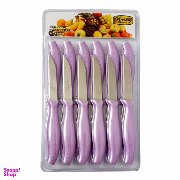 کارد میوه خوری بیوتی کد 3159 بسته 12 عددی