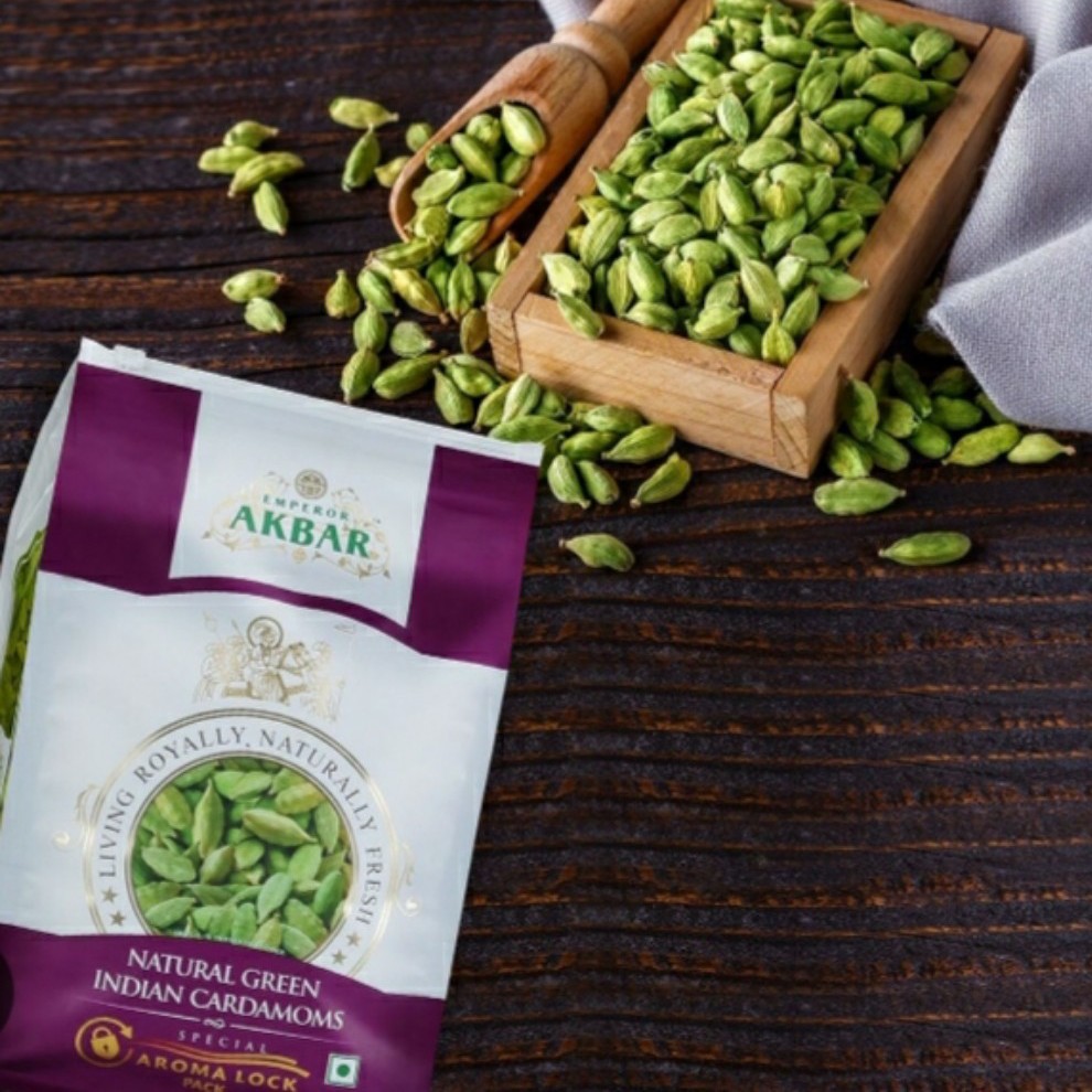 هل اکبر بنفش درجه 1 (50 گرمی) بسیار معطر و عالی 