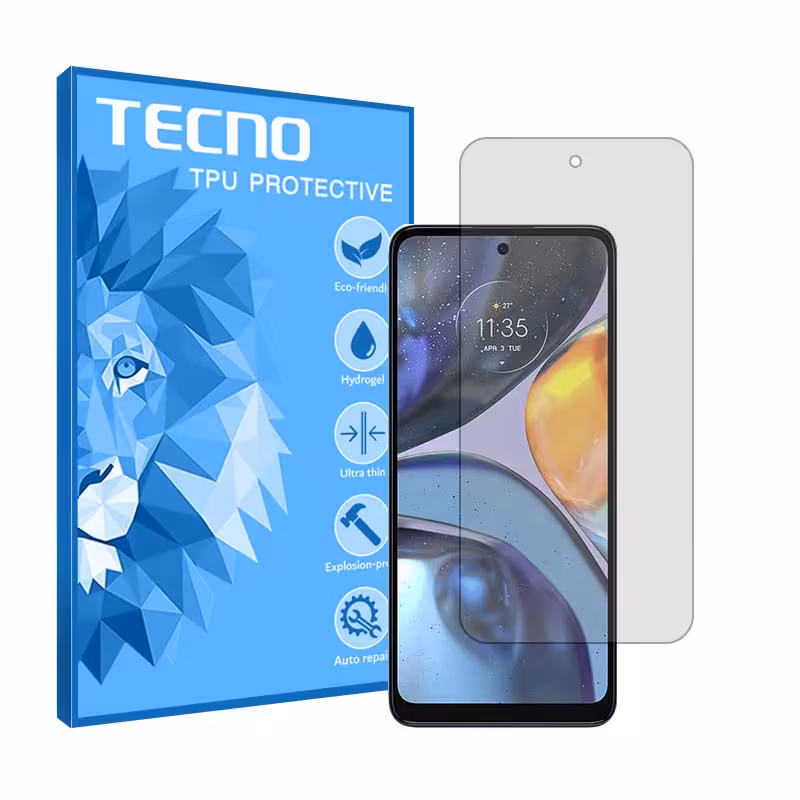 گلس موتورولا Moto G22 مدل شفاف برند تکنو کد S