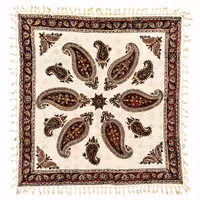 سفره قلمکار ممتاز بته جقه سایز 100 در 100