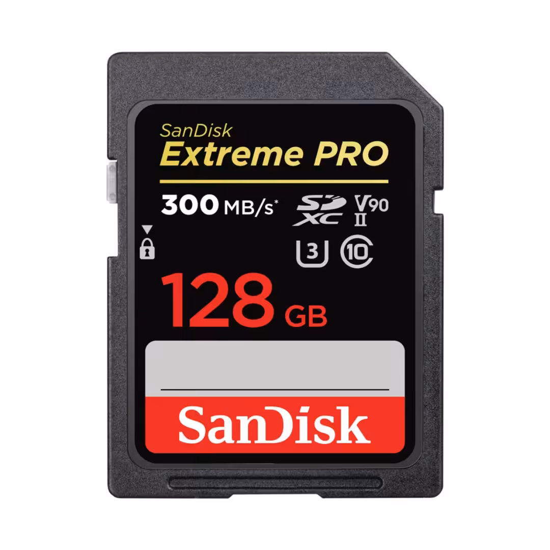 کارت حافظه سن دیسک SanDisk 128GB Extreme PRO UHS-II SDXC Memory Card