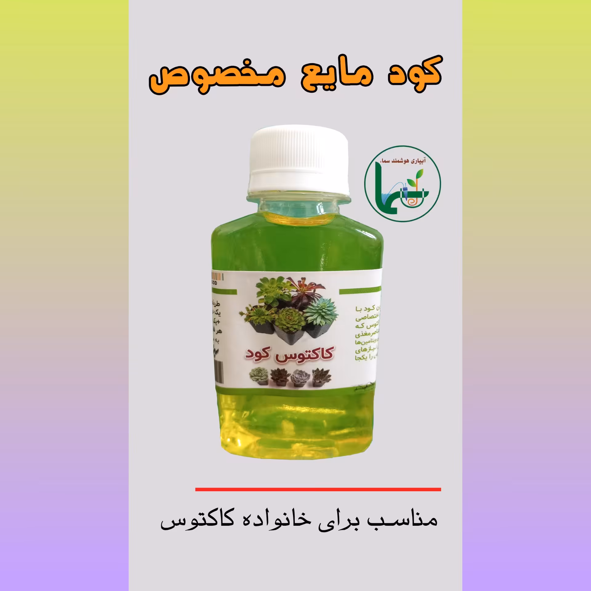 کود مایع مخصوص گیاهان گوشتی و کاکتوس ها