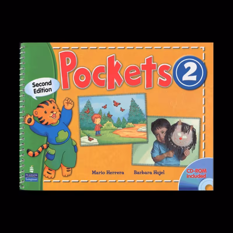 کتاب زبان پاکتس 2 ویرایش دوم Pockets 2 Seccond Edition