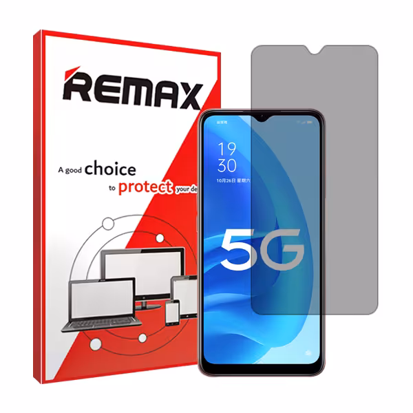 گلس اوپو A55 (5G) مدل هیدروژلی پرایوسی برند ریمکس کد S