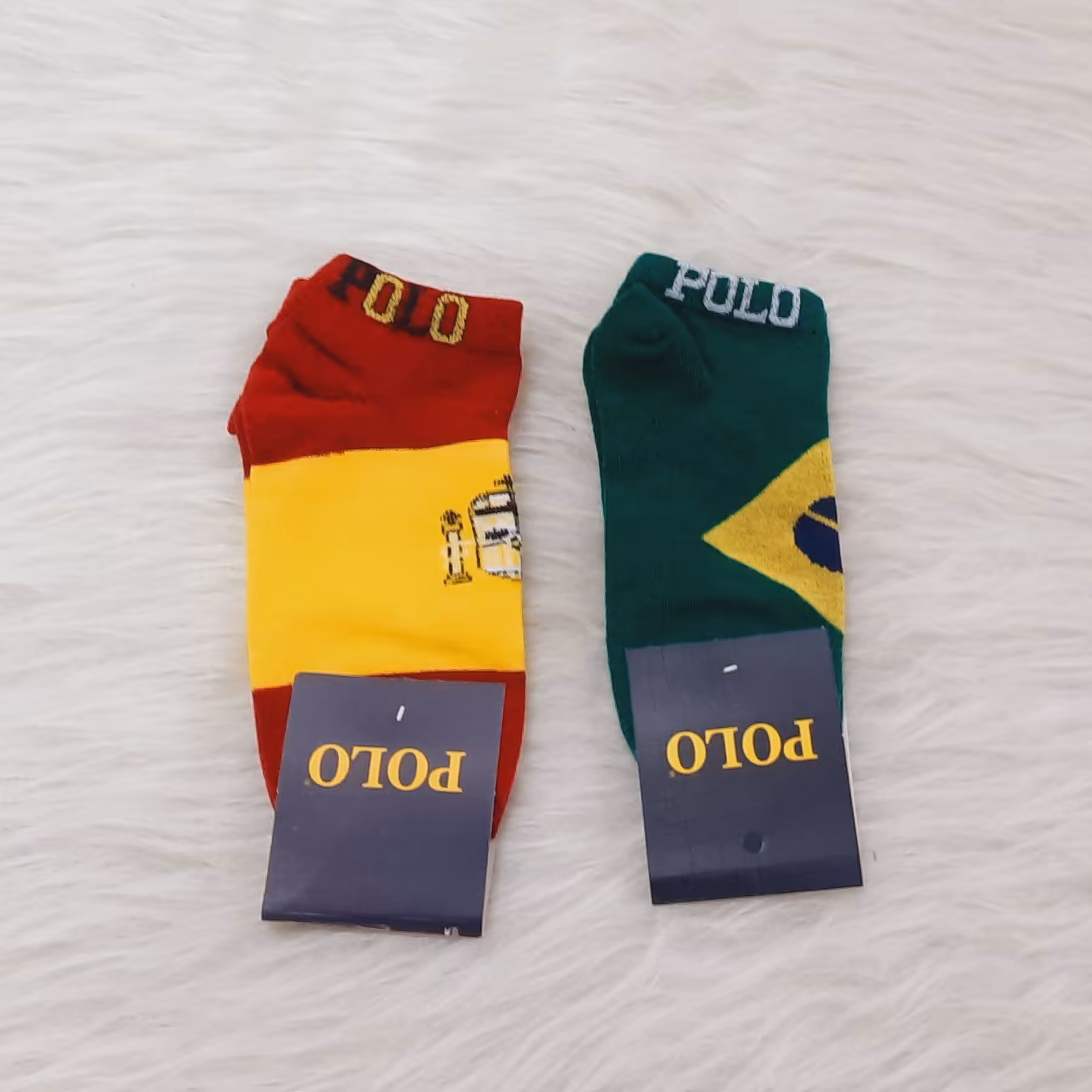 جوراب اسپرت پسرانه طرح پرچم بسیار زیبا،  باکیفیت بالا