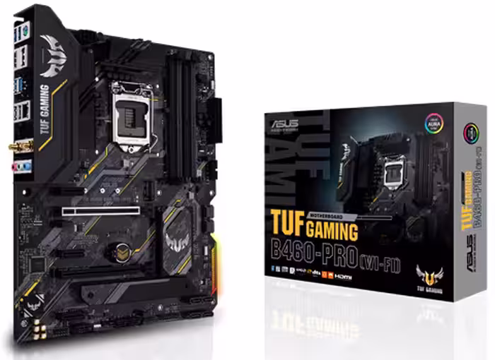 مادربرد ایسوس مدل TUF GAMING B460 PRO WI-FI سوکت 1200