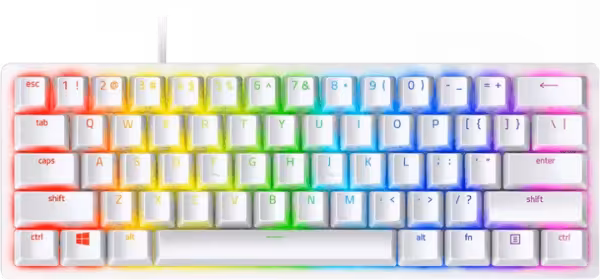 کیبورد گیمینگ سیمی Razer مدل Huntsman Mini با سوییچ قرمز