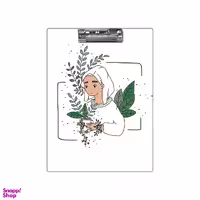 تخته شاسی بامبیلیپ طرح برگ و گل و گیاه کد 1653658 سایز A4
