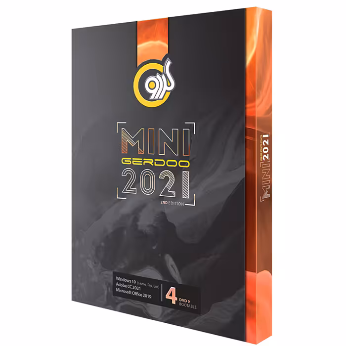 مجموعه نرم افزار مینی گردو 4 عدد DVD9 نسخه 2021Pack Mini 2021 2ND Edition