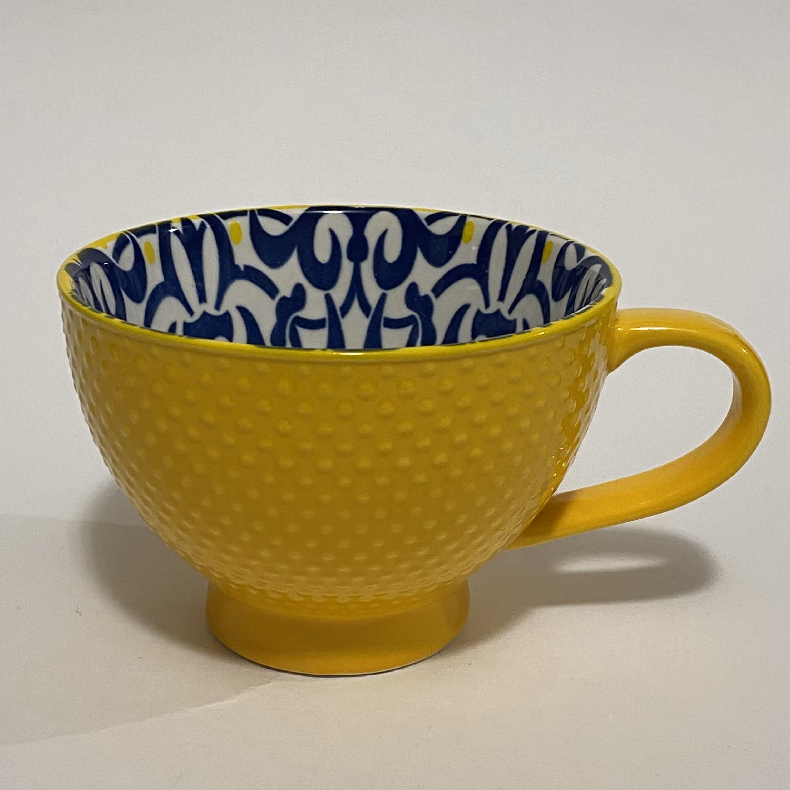 ماگ لته خوری مدل دون دون رنگ زرد کد 1