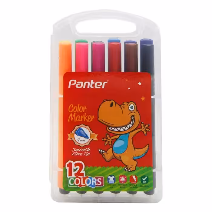 ماژیک رنگ آمیزی پنتر 12رنگ