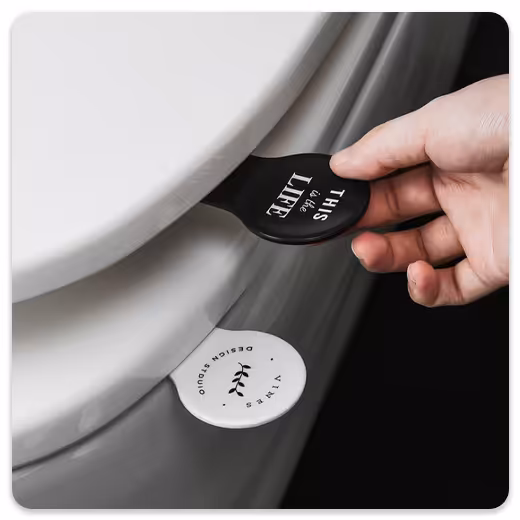 دستگیره درب دستشویی فرنگی