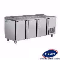 فریزر میز کار استیل 190 آیسان - فروشگاه آیسان
