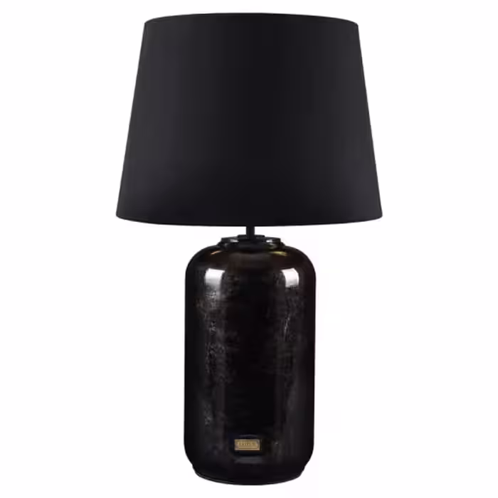 آباژور رومیزی چوبی سوئیچی مدل GIORGIA کد TLSW-80807 رنگ BLACK-MARBLE