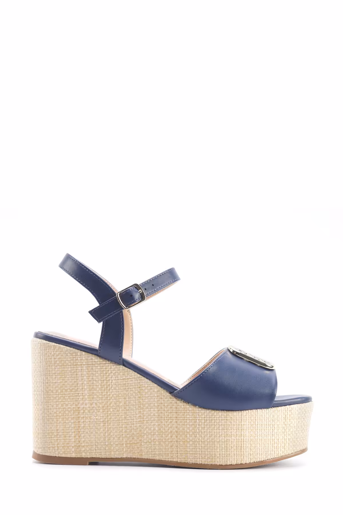 صندل آبی زنانه های پاشنه پرنده موننی 5FX Nine West