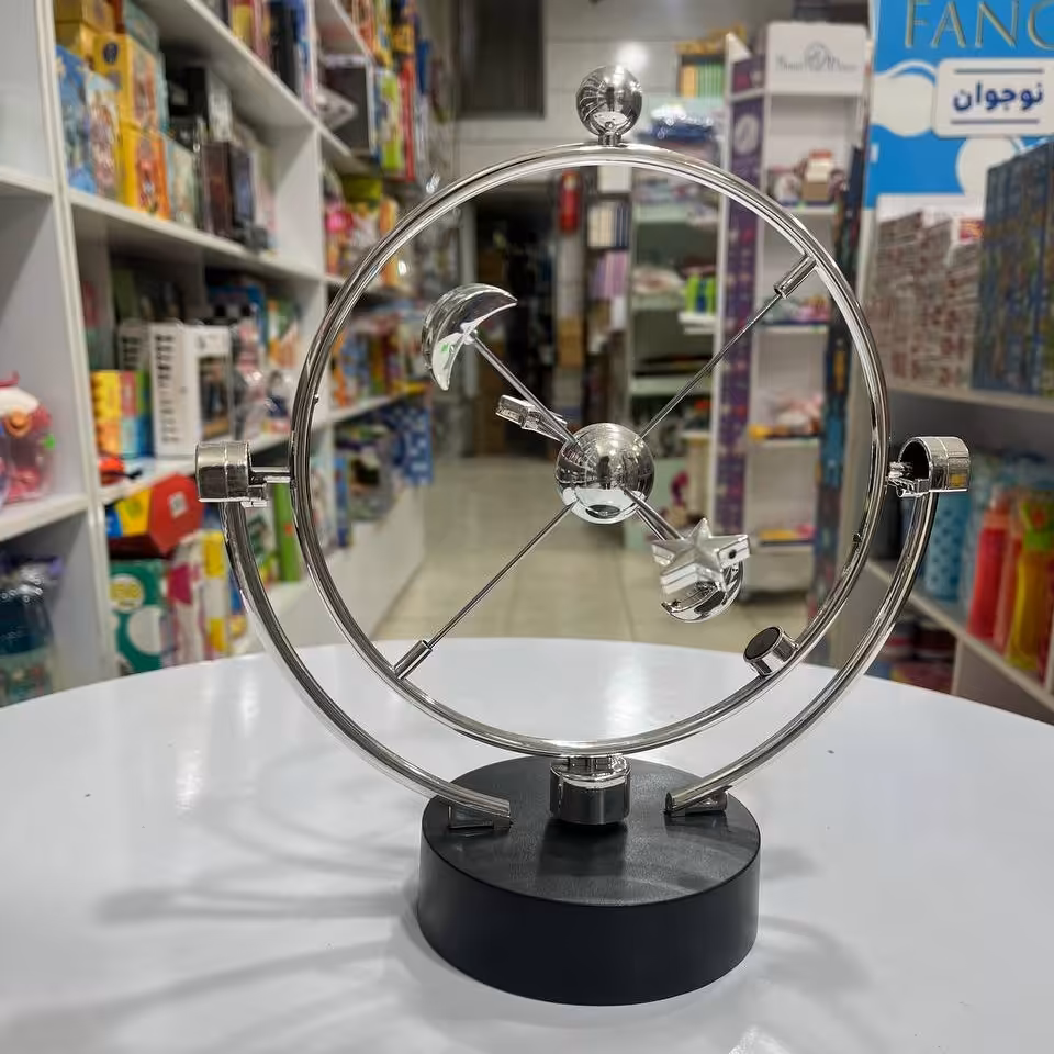 آونگ مغناطیسی بزرگ مدل ماه و ستاره ای