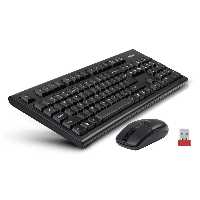 خرید ماوس و کیبورد بی سیم A4Tech مدل 3100n