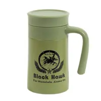 ماگ سفری دیوانگ ژین مدل Office Cup گنجایش 0.52 لیتر  سبز روشن (استیل ضدزنگ)