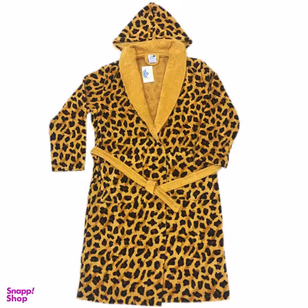 حوله پالتویی پودایران مدل پلنگی سایز 115