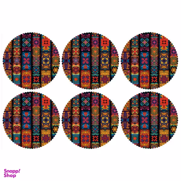 زیربشقابی مدل U2-42525 بسته 6 عددی